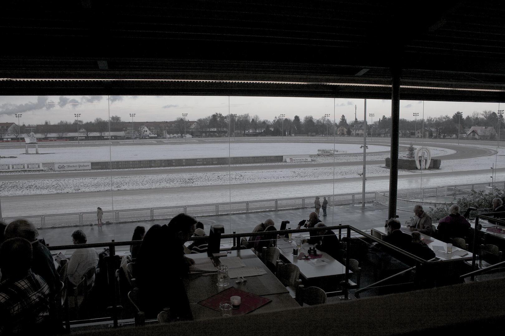 A day at the races - Blick von der Tribüne