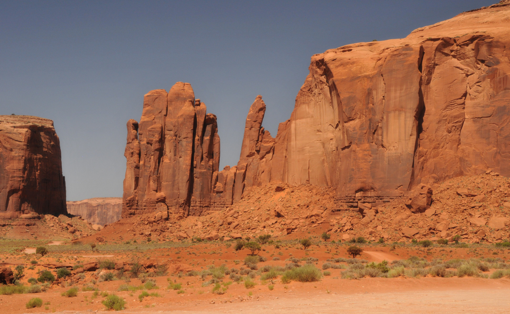 a day in Monument Valley