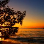 A déguster sans modération… - Coucher de soleil à la baie de Kuto, Île des Pins