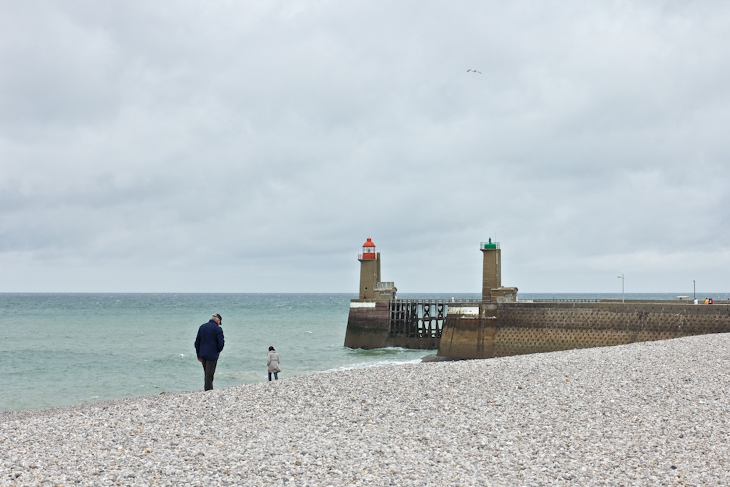 A disappointing beach day in Normandie