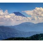 A distant view [of Mt. Fuji]-2