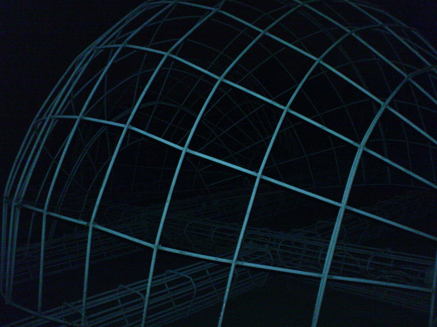 a dome @ night