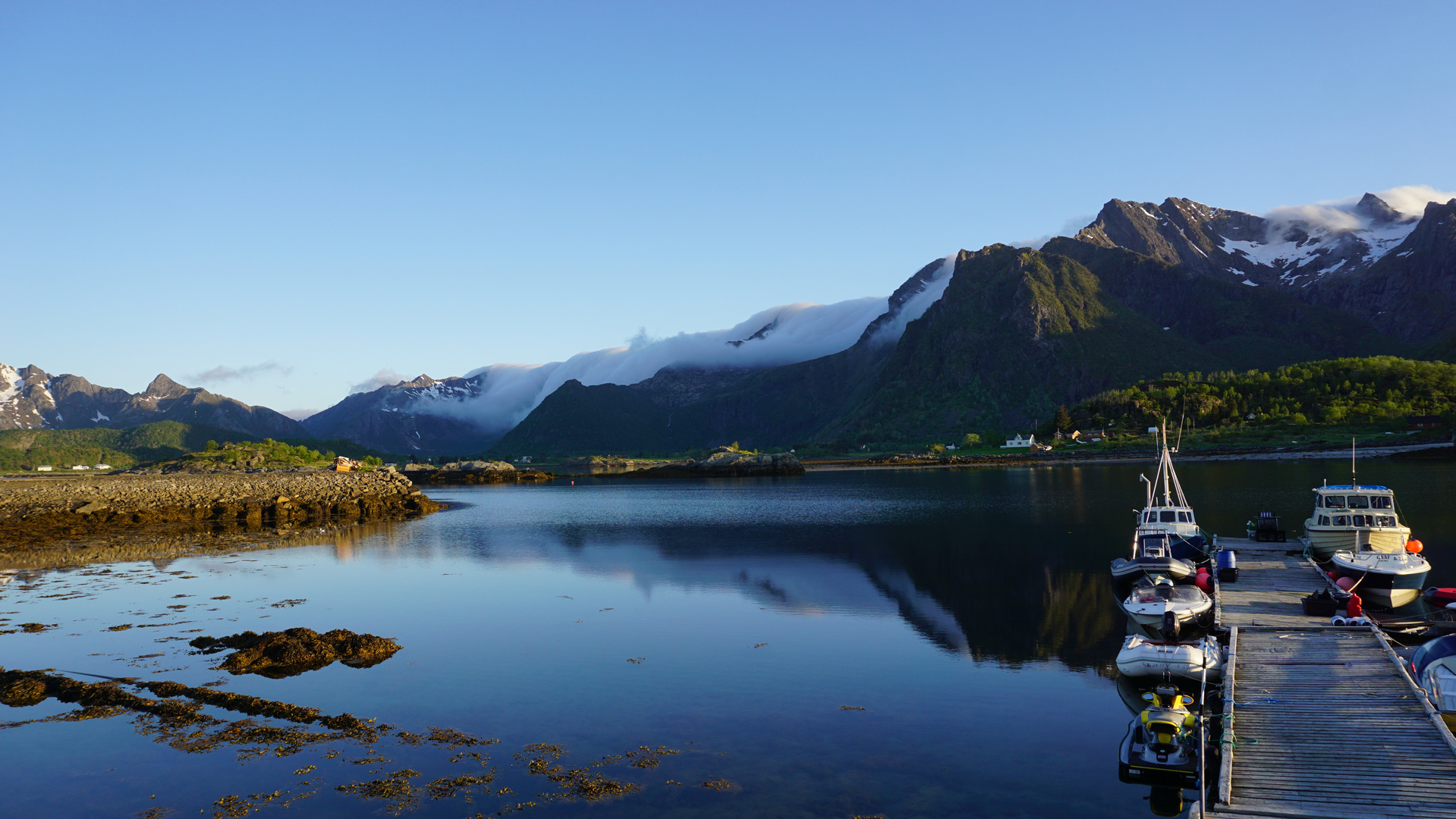 A dream in the morning on the Lofoten