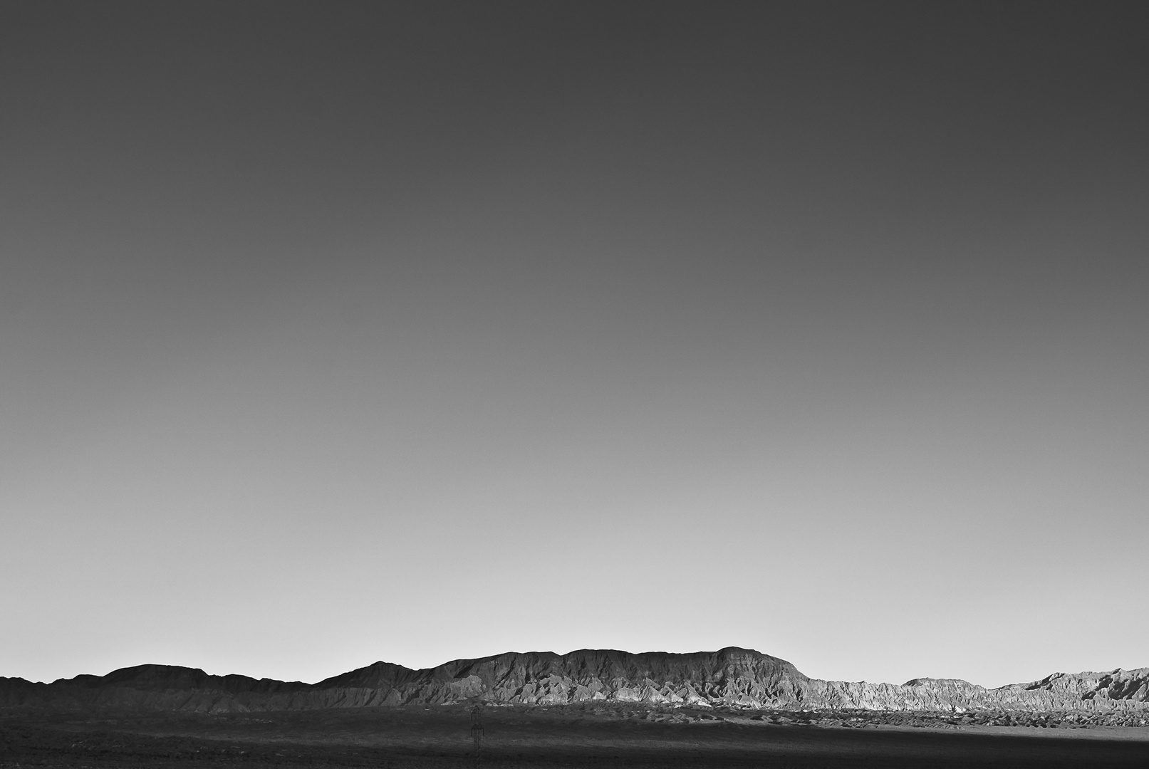 A espaldas del Valle de la Luna