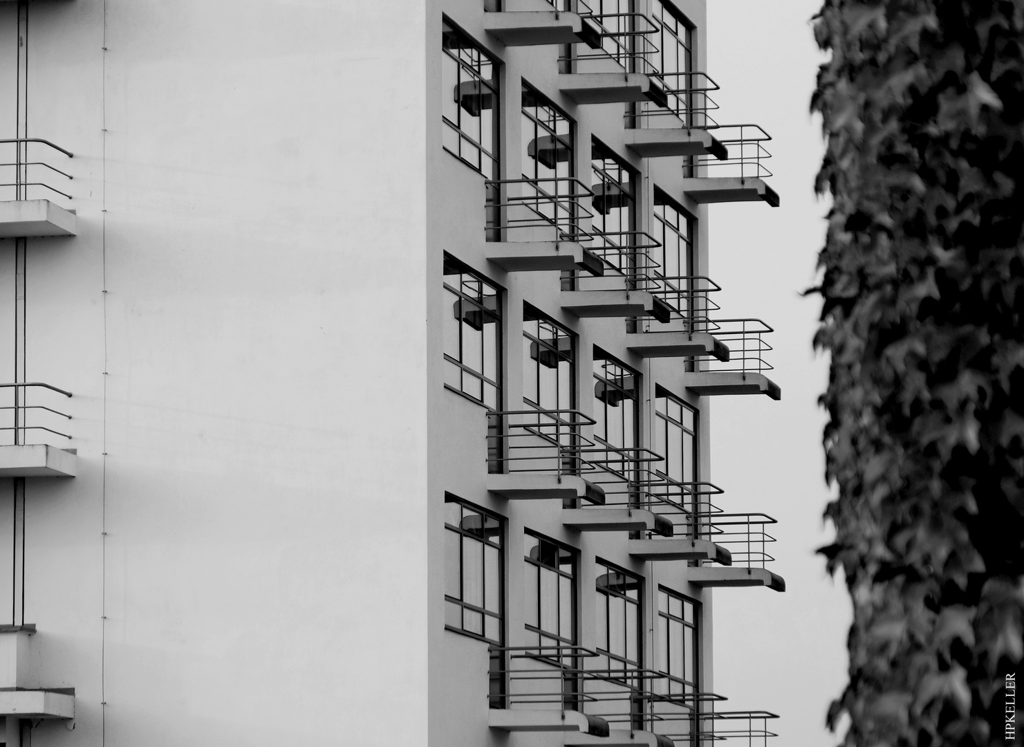 A few days ago, ...Atelier building Bauhaus-Dessau.