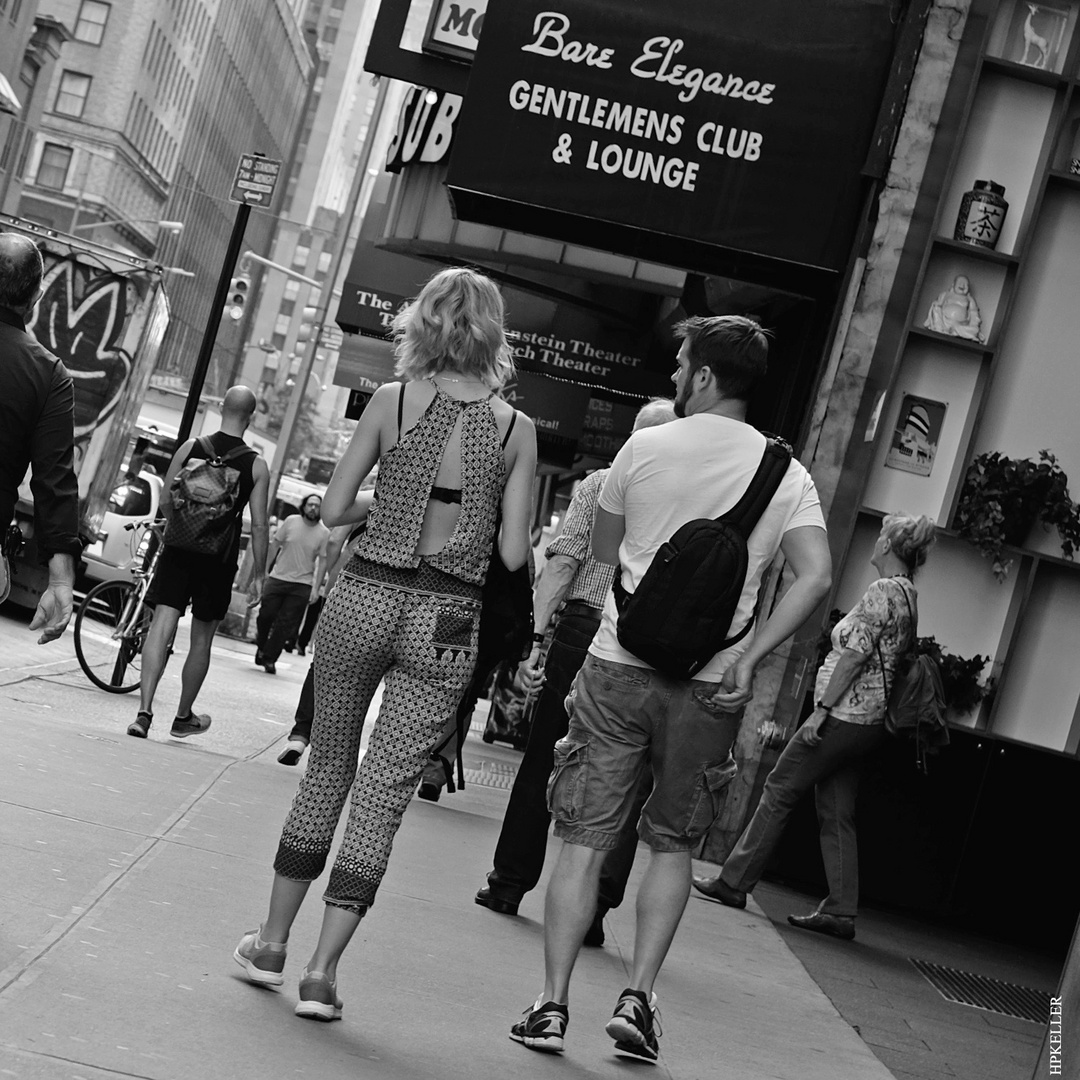 A few month ago in Manhattan, ...is the transparent gown suitable for the gentlemen's club?