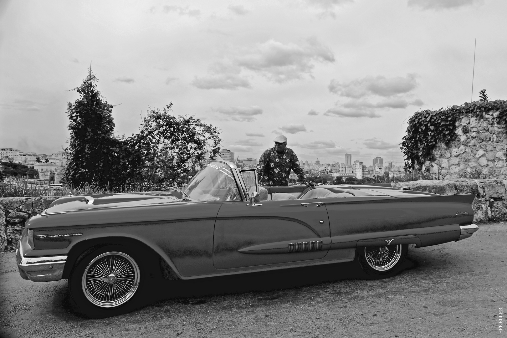 A few weeks ago in Havana, ... go with the old Ford.