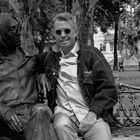 A few weeks ago in Havana, ...I met John in his park.