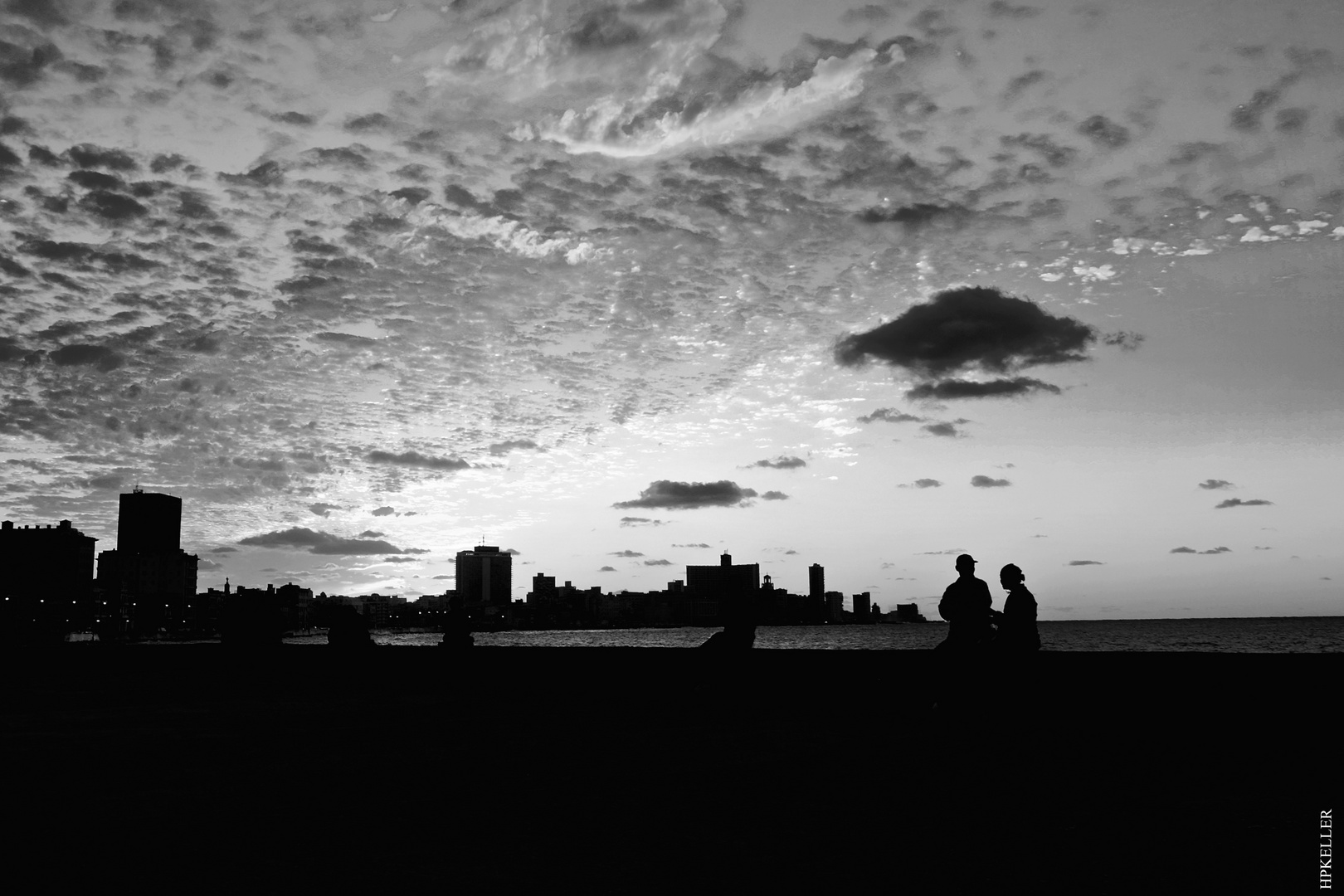 A few weeks ago in Havanna, ...nightly flirt on Malecon