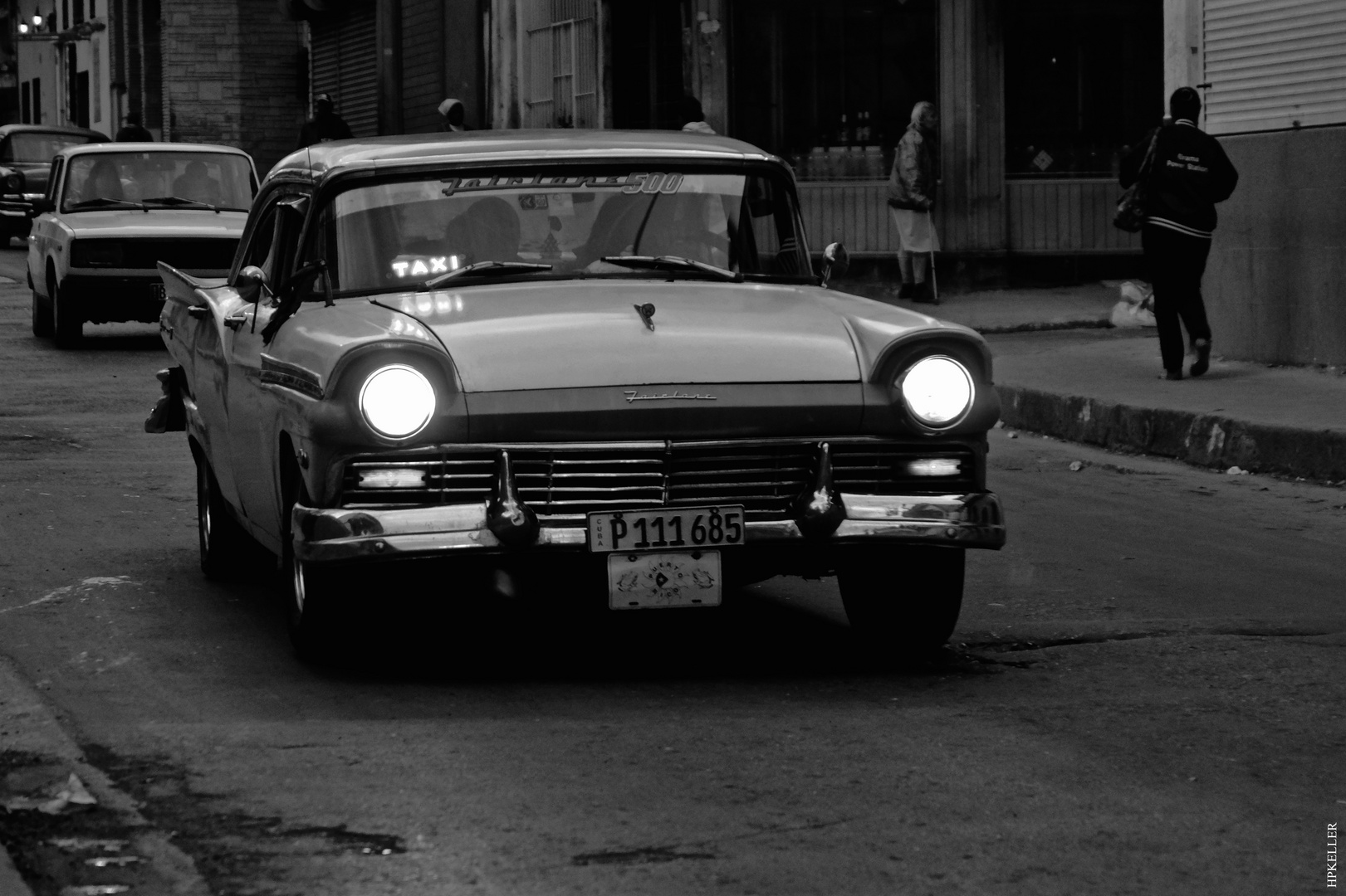 A few weeks ago in Havanna, ...the old town in the early morning.