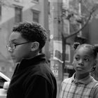 A few weeks ago in NYC, ...Schoolchildren during a security exercise_