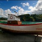 A fishing boat ready for refurbish