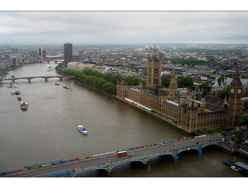 A Flight on the London Eye