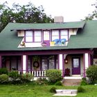 A funky little house in the Paseo district of OKC, OK