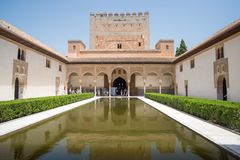 A garden in Alhambra