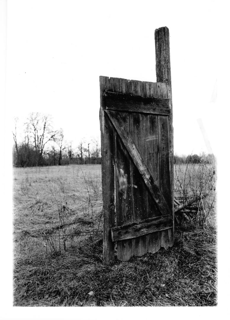 a gate to nowhere