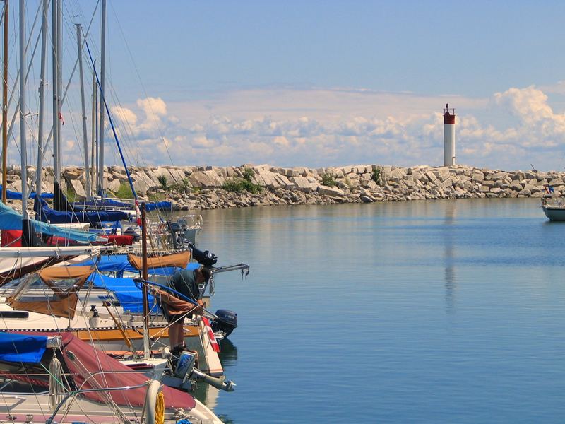 a Georgian Bay marina