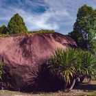 A giant boulder in Kaeng Ahong