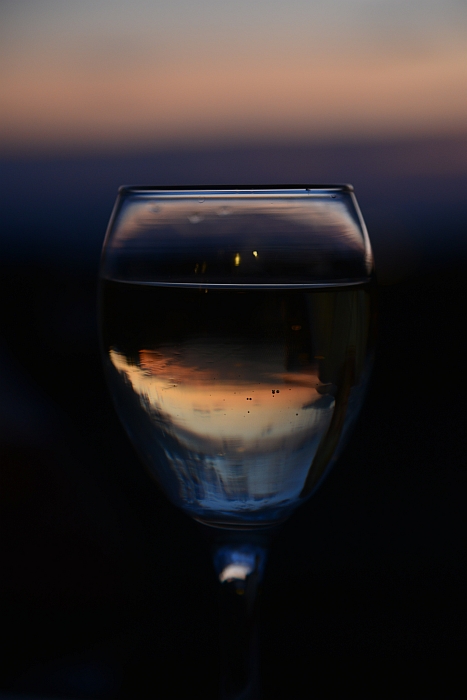 A glass of sunset