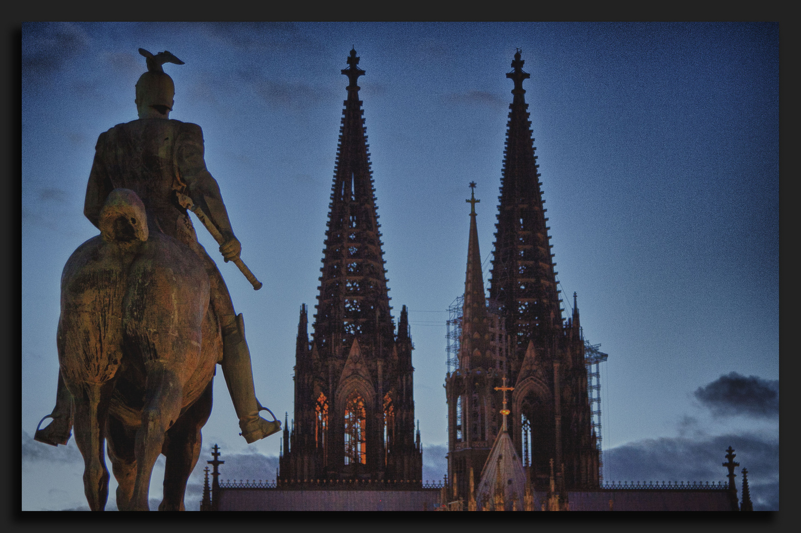 a glimpse at cologne cathedral #2