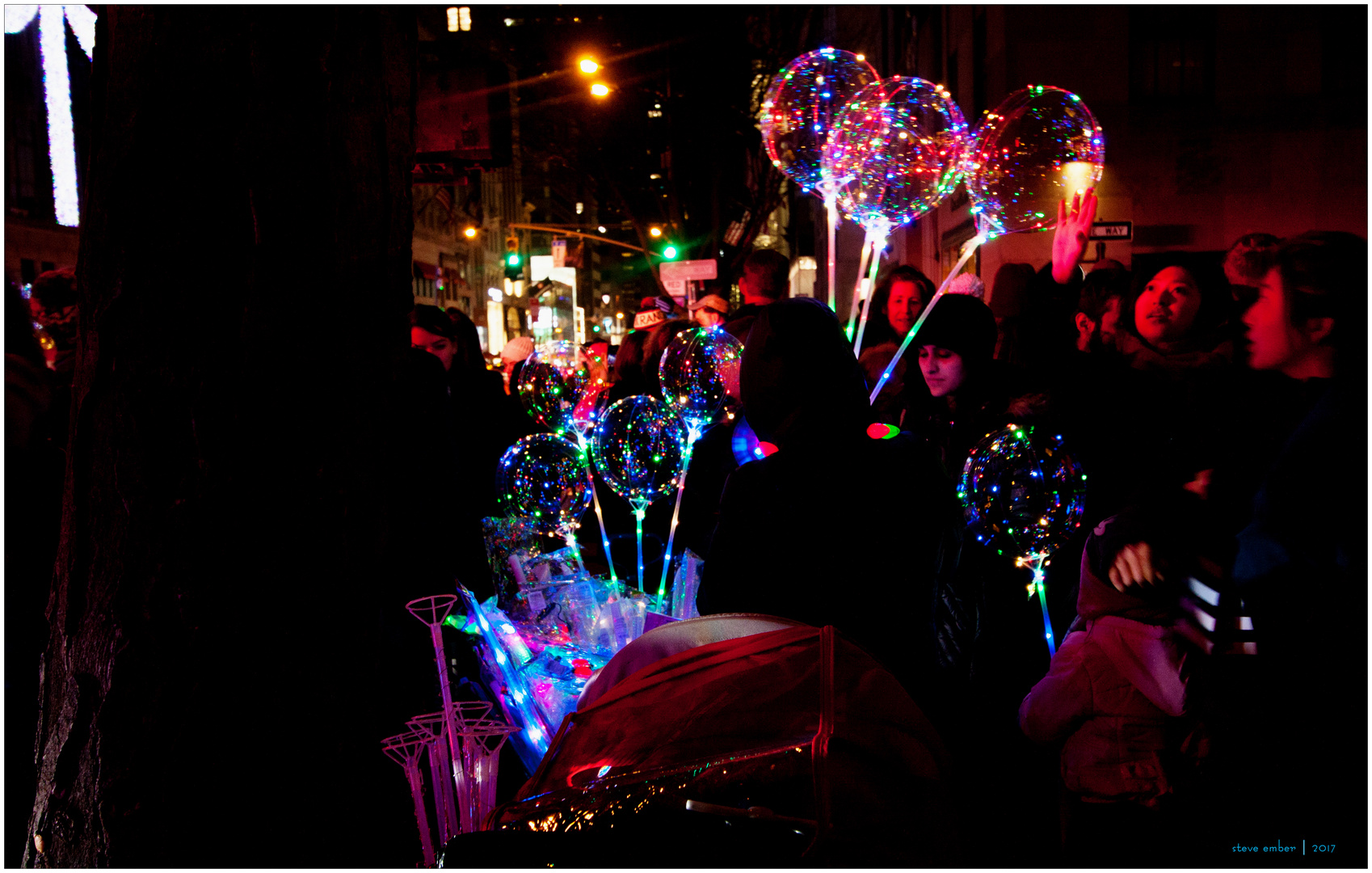 A-glitter and Aglow on Fifth Avenue