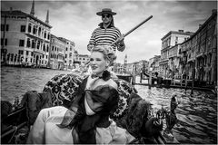 A gondola ride on the Grand Canal*