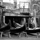 A Gondola Shipyard (squero) in Venice