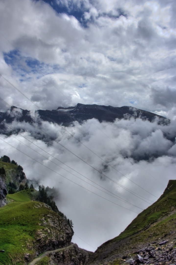 a handful of clouds