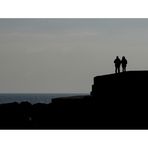 a harbour wall full of character and history