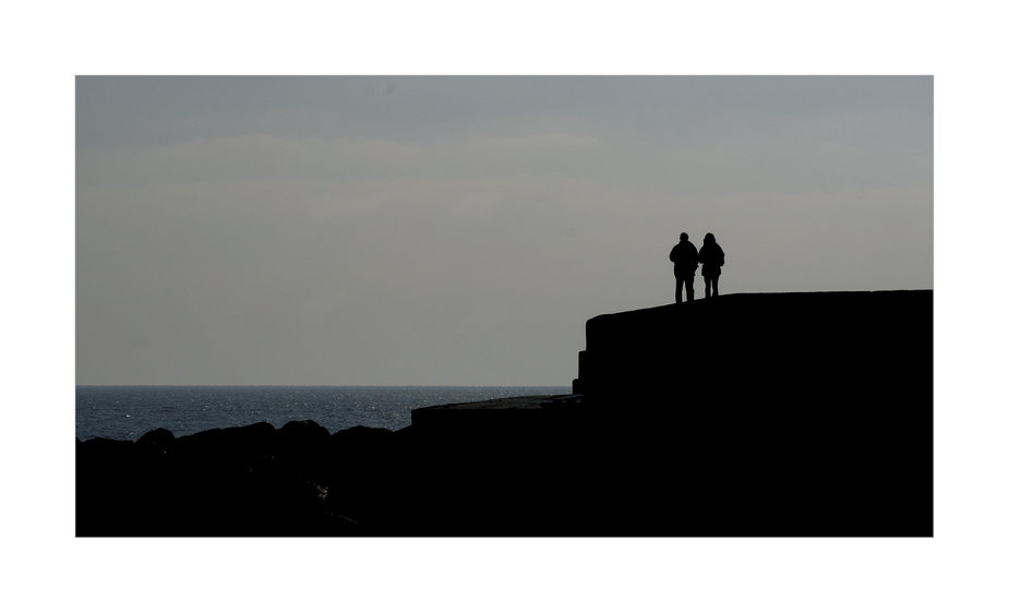 a harbour wall full of character and history