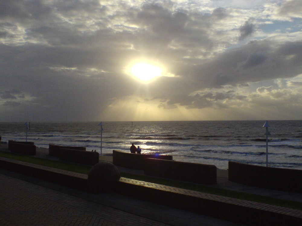 a hole on heaven on coast of Norderney 2008