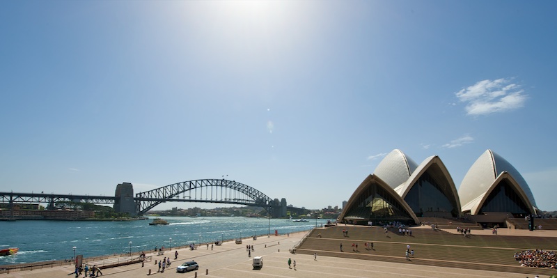 A hot Sunday in Spring in Sydney