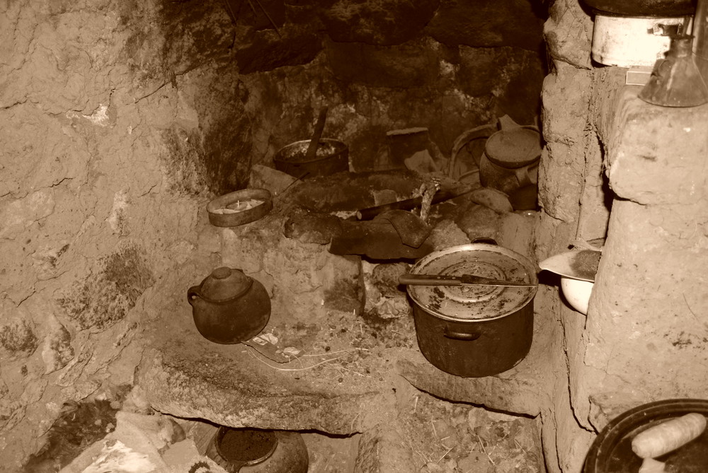 A kitchen in Puno Peru