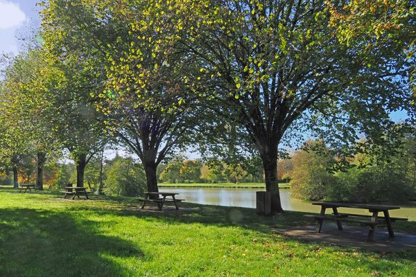 A la base de loisirs de Gauge