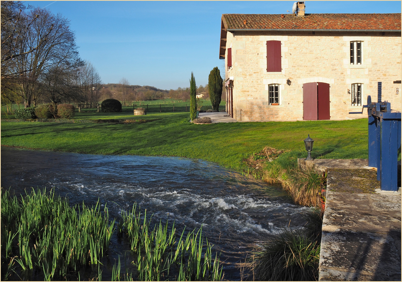 A la campagne au printemps