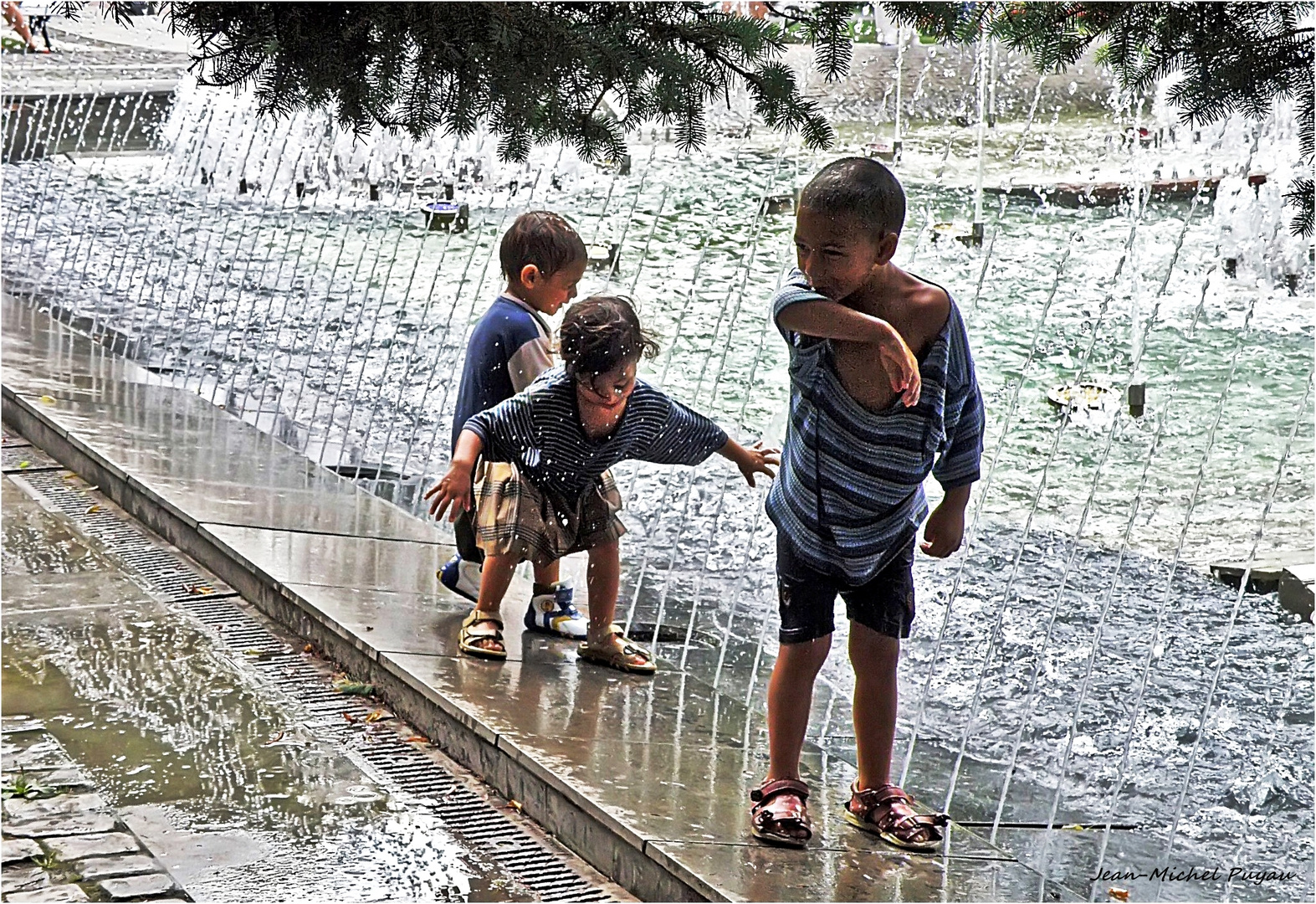 à la fontaine