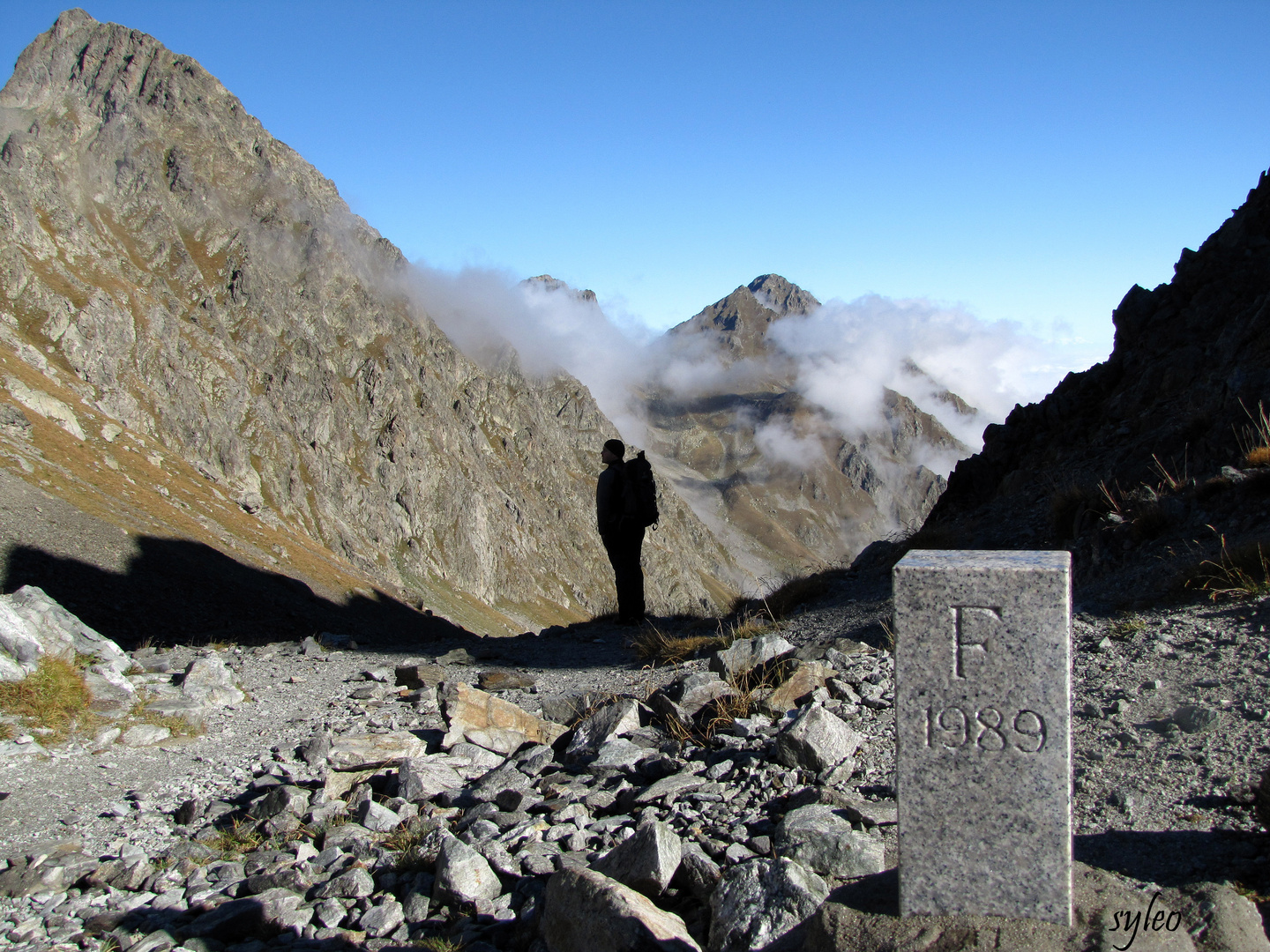 a la frontiere italienne (col de fenestre)