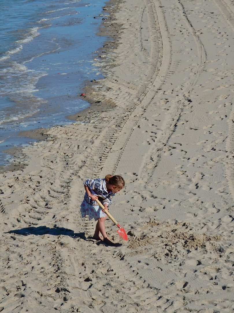 A la plage fin septembre