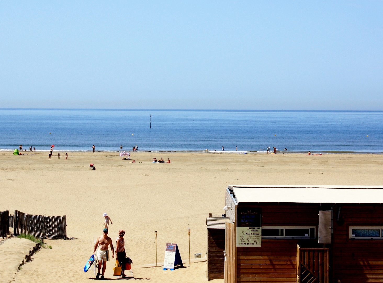 A la saison des bains.