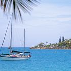 A l’ancre dans une baie de Nouméa