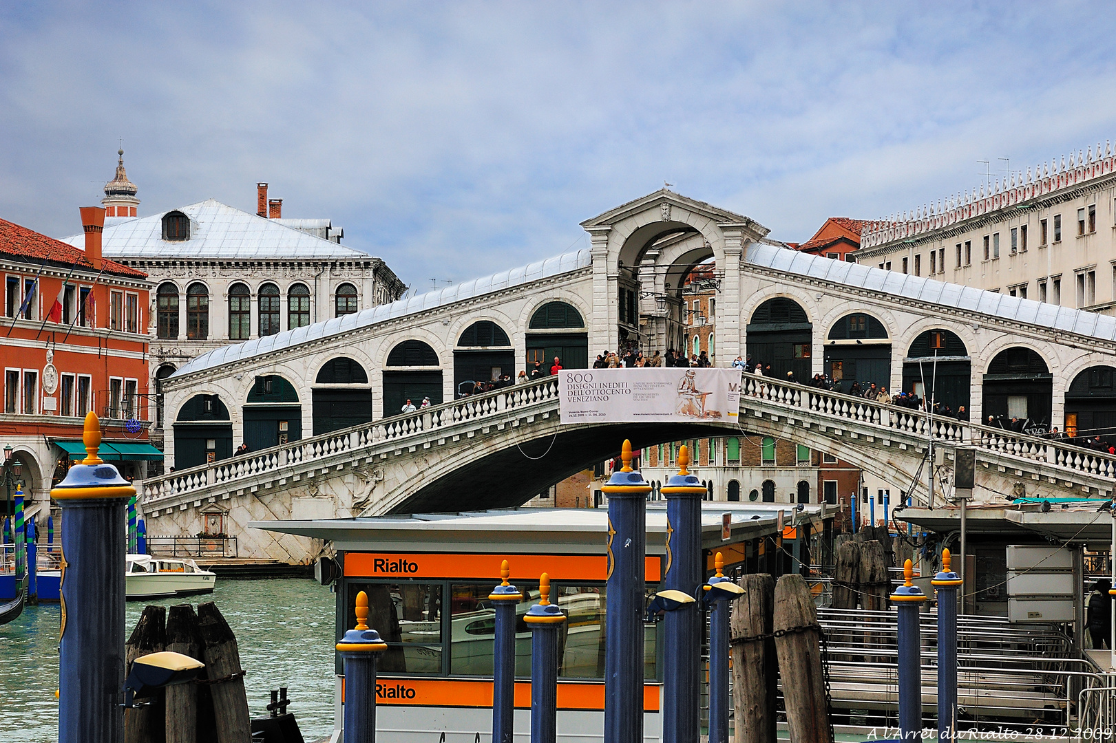 A l'Arrêt du Pont du Rialto (28.12.2009)