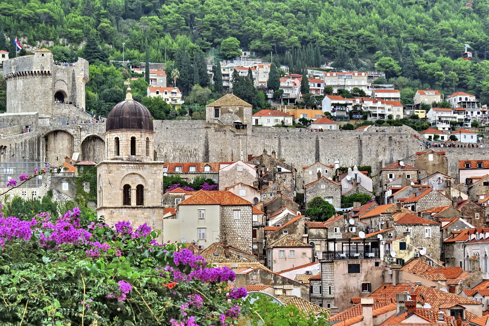 A Last View of Dubrovnik