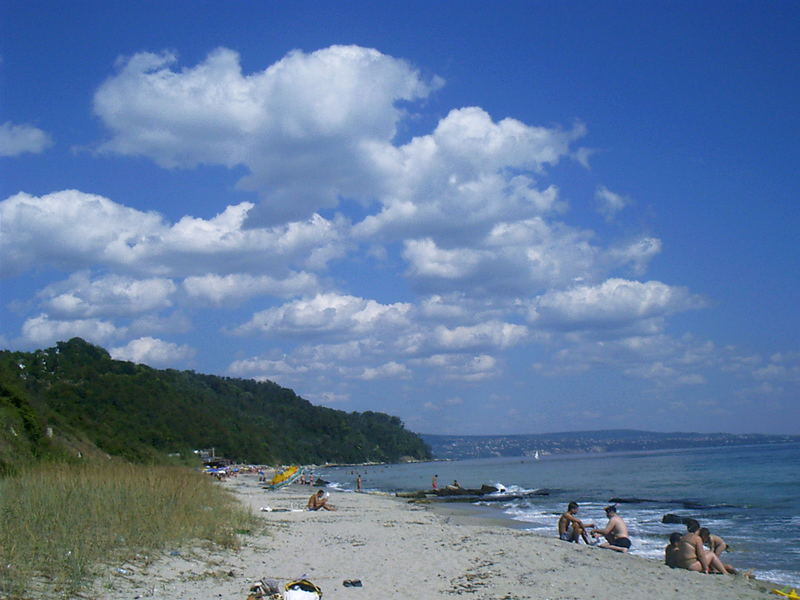 A leasure day at the beach