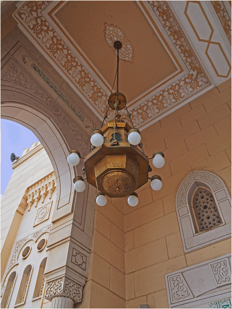 A l’entrée de la mosquée Jumeirah