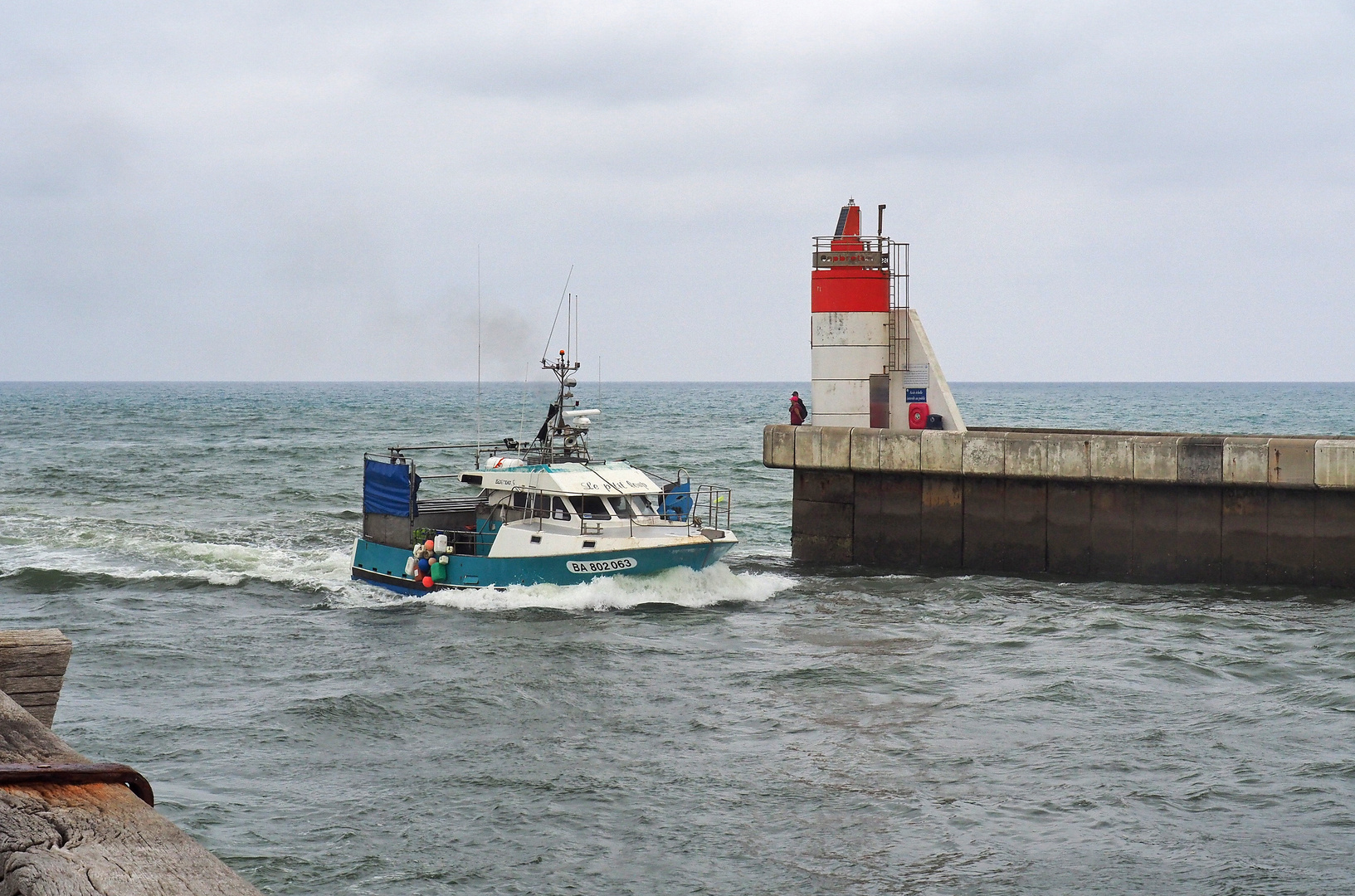 A l’entrée du part de Hossegor-Capbreton