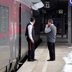 "A letzter Zig auf´m Bahnsteig", München Hbf, 20.02.2010