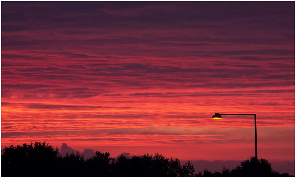 a light in the sky I