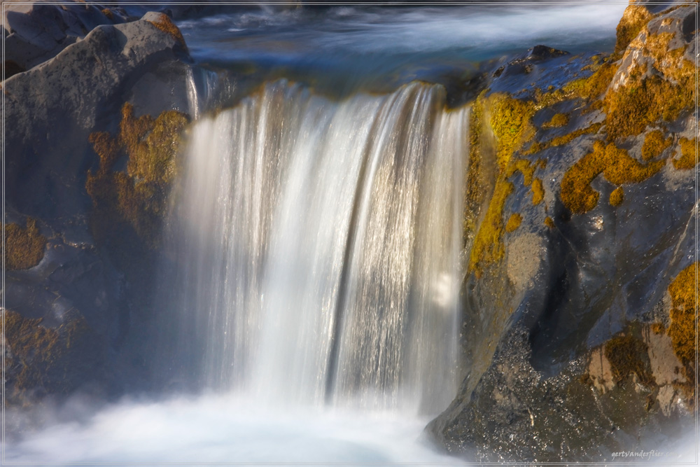 A liitle waterfall