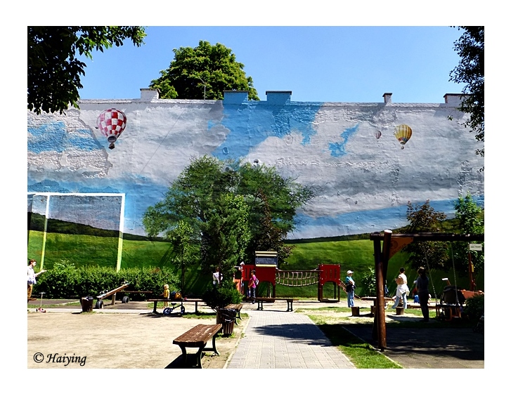 A little park in Jewish Quarter