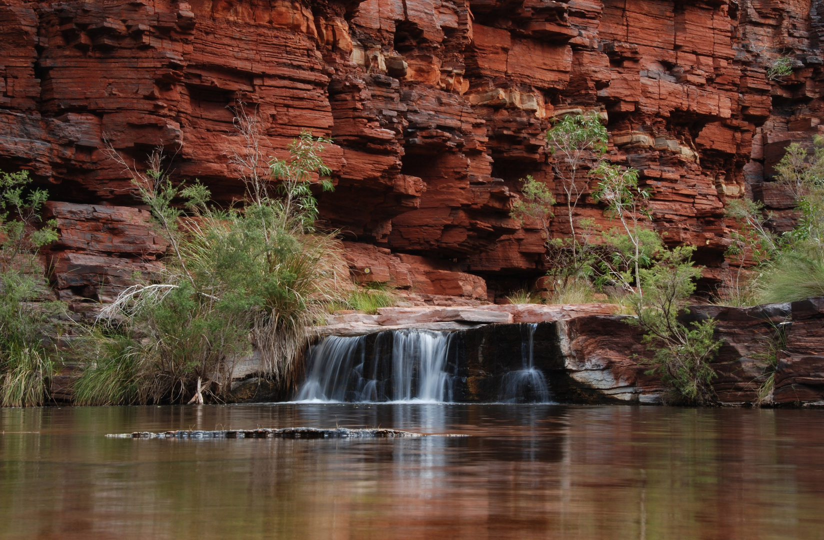 a little water fall